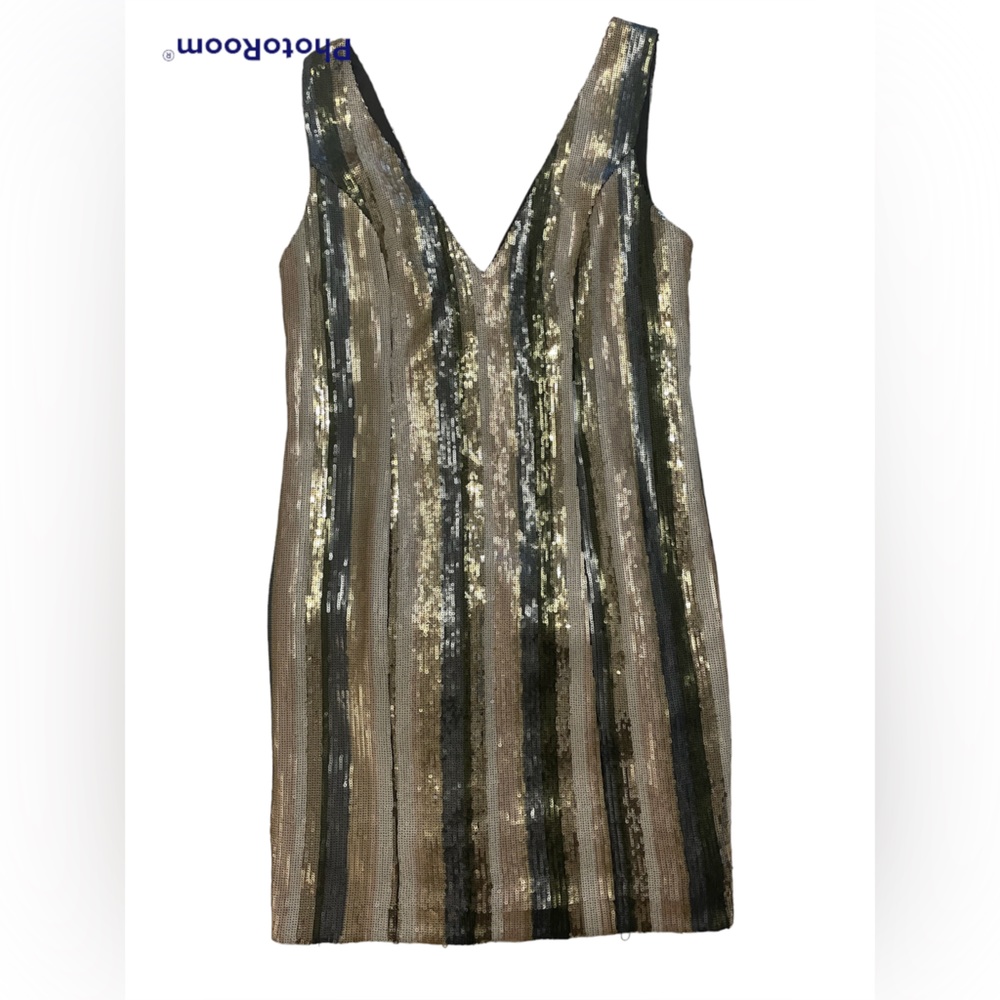 Misha sequin dress- multicolor - size 8 US